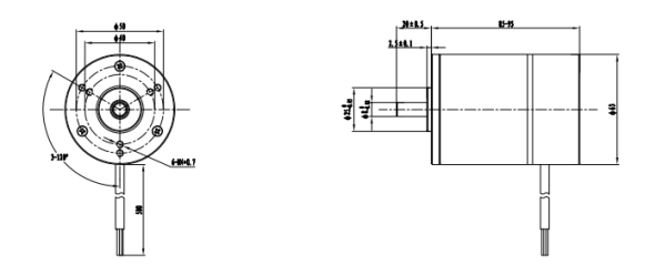 موتور BLDC دقیق 0